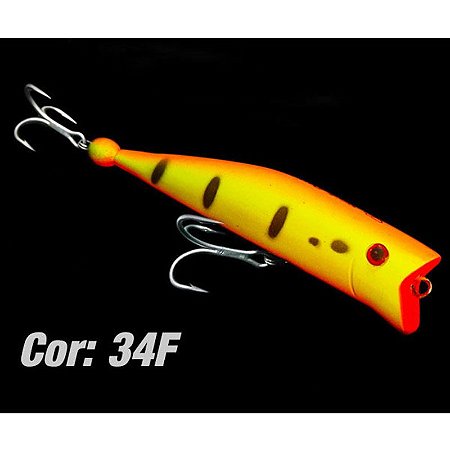 Isca Artificial Borboleta Stick Popper 9cm/14g - Cor 34F