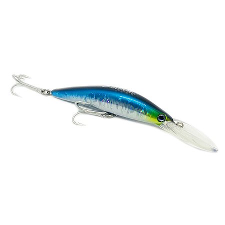 Isca Artificial Borboleta Lola Deep 14cm/22g Barbeluda Cor 21H (Azul Holográfica)