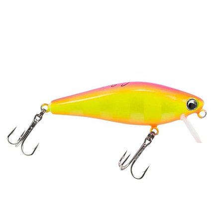 Isca Artificial OCL Letal Shad 70 Madeira 7cm/9g Cor 537