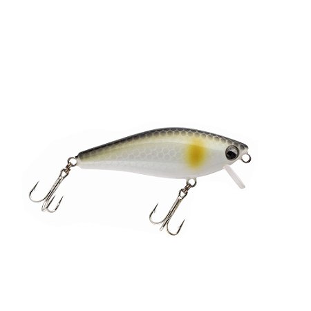 Isca Artificial OCL Letal Shad 70 Madeira 7cm/9g Cor AYU