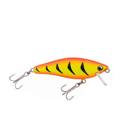 Isca Artificial OCL Letal Shad 70 Madeira 7cm/9g Cor HT