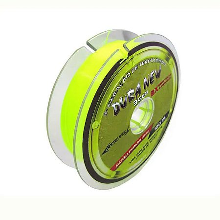 Linha Monofilamento Artemis Dura New 8x Amarela 100m