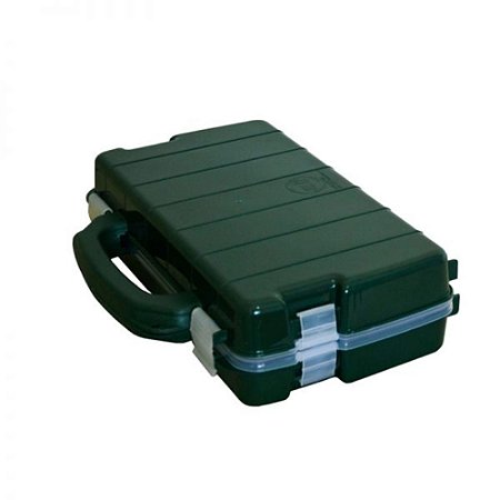 Estojo Duplo Maleta Pesca HI 28 Divisões 34x25x9cm (ED-28) Verde