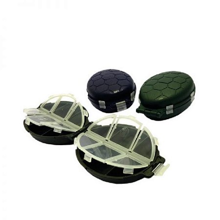 Estojo Pesca HI Tartaruga 12 Divisões 14x10x5cm