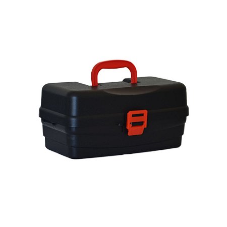 Caixa Maleta Pesca HI 2 Bandejas 36x21x18cm (CX-2BJ-ART-P)