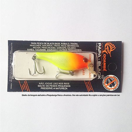 Isca Artificial Papa Black Ocambé, Cor 18CAL