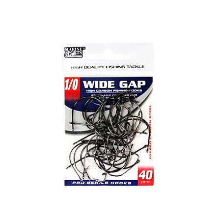 Anzol Marine Sports Wide Gap Nº1/0 - 40p (Anzol Circular)