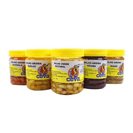 Milho Verde em Conserva Isca Pronta Natural Ceva Iscas 140g
