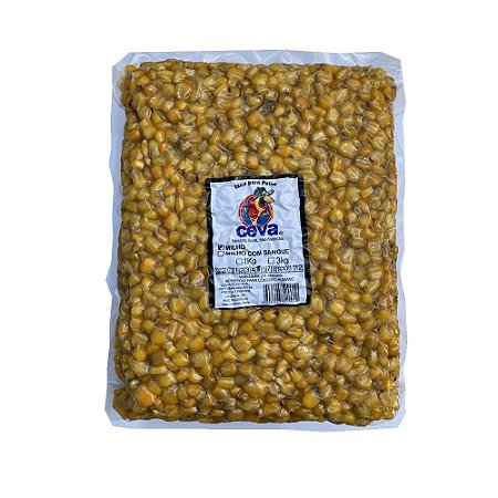 Milho Cozido para Ceva Iscas Pacote 1kg-3kg
