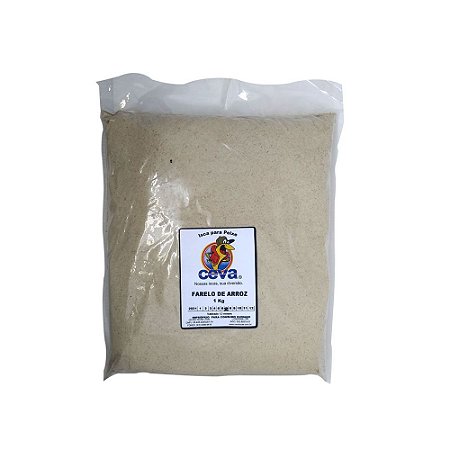 Farelo de Arroz para Pesca Trato Massa Ceva Iscas 1kg