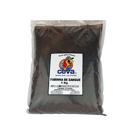 Farinha de Sangue para Pesca Trato Massa Ceva Iscas 1kg