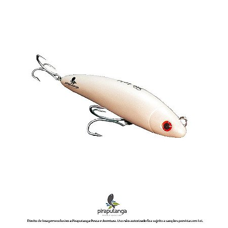 Isca Artificial Borboleta Lelé, Cor 27 (Branca)