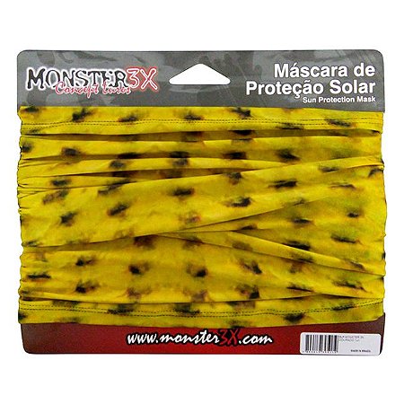 Máscara de Proteção Solar Monster3x (Filtro UV), Dourado