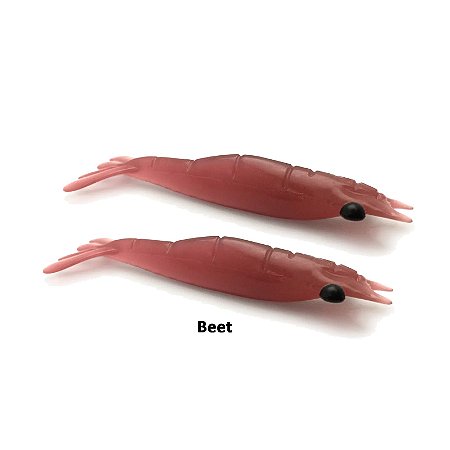 Isca Artificial Camarão Monster3x Big M 12cm, Beet