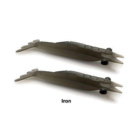 Isca Artificial Camarão Monster3x Big M 12cm, Iron