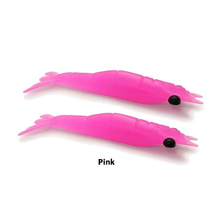 Isca Artificial Camarão Monster3x Big M 12cm, Pink