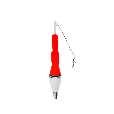Boia de Arremesso Torpedo Barão Nº07 (60g 22cm) - Vermelho