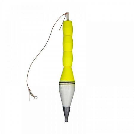 Boia de Arremesso Torpedo Barão Nº09 (70g/22cm) - Amarela