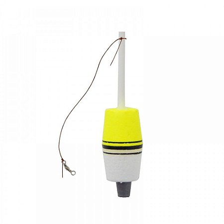Boia de Arremesso Torpedo Barão Nº13 (30g/13cm) - Amarelo