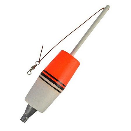 Boia de Arremesso Torpedo Barão Nº15 40g 16cm Vermelho