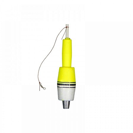 Boia de Arremesso Torpedo Barão Nº16 (45g/16cm) - Amarelo