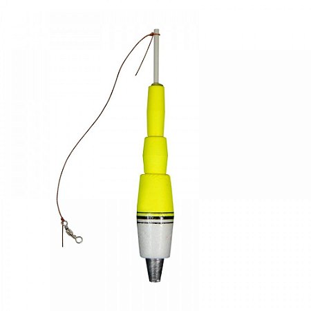 Boia de Arremesso Torpedo Barão Nº18 (55g 22cm) - Amarelo