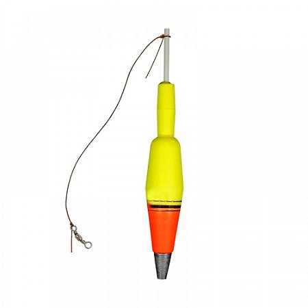 Boia de Arremesso Torpedo Barão Nº20 (65g/21cm) - Amarela