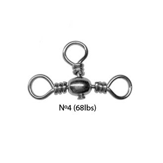 Girador Triplo Fishtex N°4 - 68lbs (unidade)
