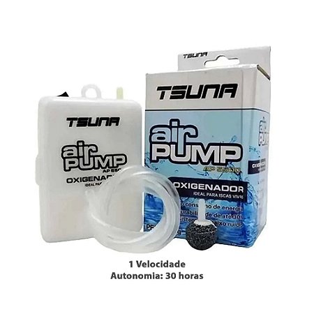 Oxigenador Isca Viva Aerador Tsuna Air Pump AP-5500