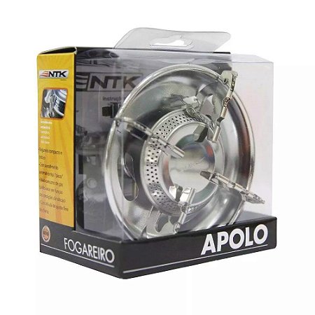 Fogareiro Nautika Apolo Acendimento Automático Portátil Camping