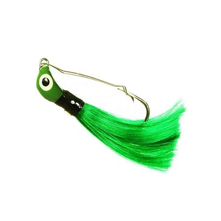 Isca Artificial Lori Jig Xuxinha Rabuda M 12g Anti-Enrosco Verde
