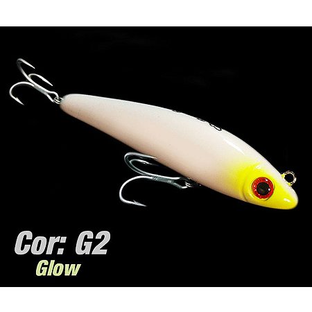 Isca Artificial Borboleta Tan Tan, Cor G2 (Fosforescente)