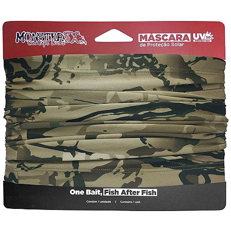 Buff Máscara Proteção Solar Monster3x Brown