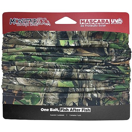 Buff Máscara Proteção Solar Monster3x Camo