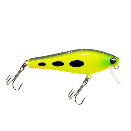 Isca Artificial OCL Letal Shad Madeira 6cm/6,5g Cor PR