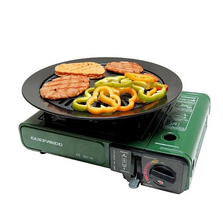 Grelha Guepardo Grill Plate para Fogareiro e Fogão