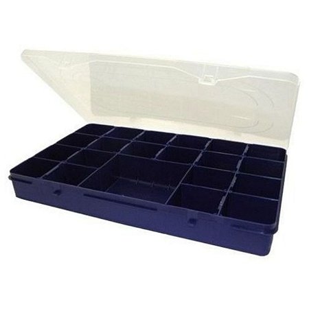 Estojo Pesca HI 21 Divisões 35x22x4cm (ES-21-A)