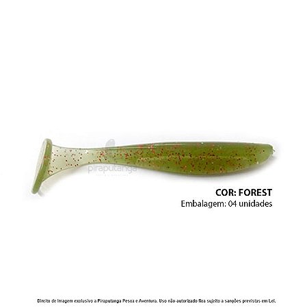 Isca Artificial Monster3x Paddle-X, Forest