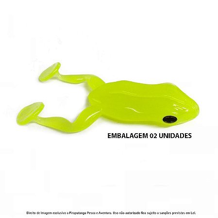 Isca Artificial Monster3x Paddle Frog Sapo - Mellow