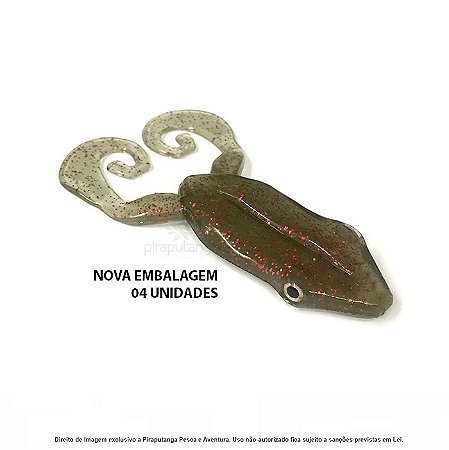 Isca Artificial Monster3x Tail Frog Sapo - Forest