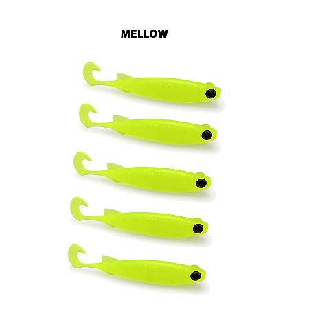 Isca Artificial Monster3x E-Shad 12cm, Mellow - 05p