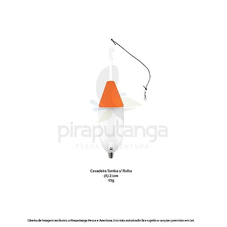 Boia Barão Cevadeira Tamba Nº659 (45g) - Laranja (Copo Transparente)