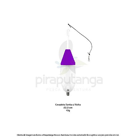 Boia Barão Cevadeira Tamba Nº659 (45g) - Roxo (Copo Transparente)
