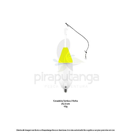 Boia Barão Cevadeira Tamba Nº659 (45g) - Amarelo (Copo Transparente)