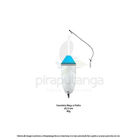 Boia Barão Cevadeira Mega Nº647 (80g) - Azul (Copo Transparente)