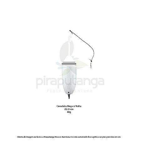 Boia Barão Cevadeira Mega Nº647 (80g) - Branco (Copo Transparente)