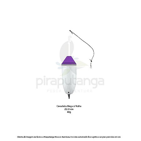 Boia Barão Cevadeira Mega Nº647 (80g) - Roxo (Copo Transparente)