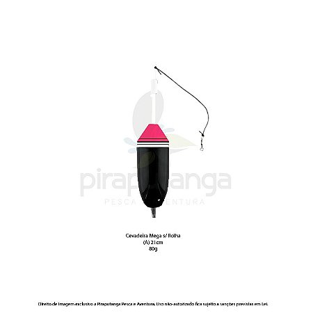 Boia Barão Cevadeira Mega Nº647 (80g) - Rosa (Copo Preto)