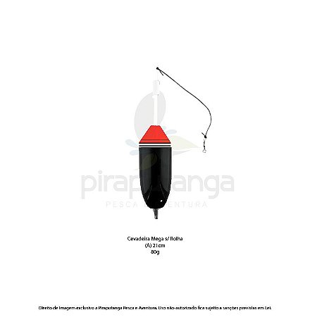 Boia Barão Cevadeira Mega Nº647 (80g) - Vermelho (Copo Preto)