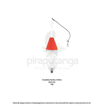Boia Barão Cevadeira Tamba Nº659 (45g) - Vermelho (Copo Transparente)